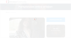 Desktop Screenshot of parkplatz-tube.com